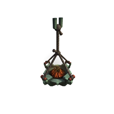 High-Mounted Razorwind Bowl Chandelier