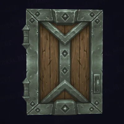 Iron-Reinforced Door