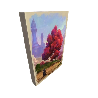 Isolation" Unframed Painting