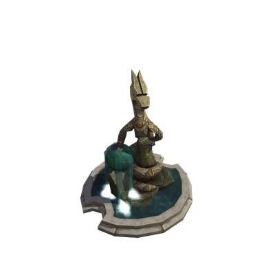Jade Temple Dragon Fountain — WoW Housing decor