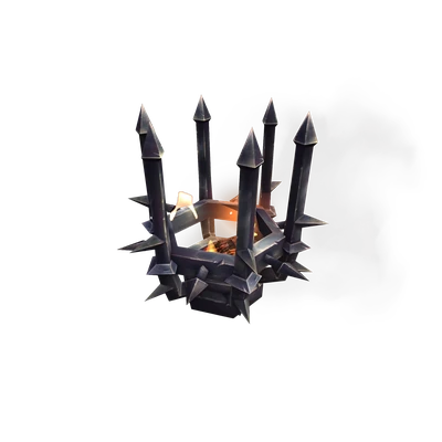 Large Forsaken Spiked Brazier