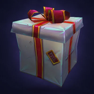 Large White Winter Veil Gift
