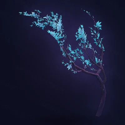 Leaning Wildgrove Tree