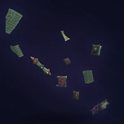 Levitating Lich Library