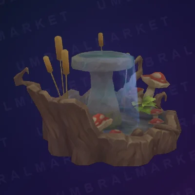 Lush Garden Fungal Fountain