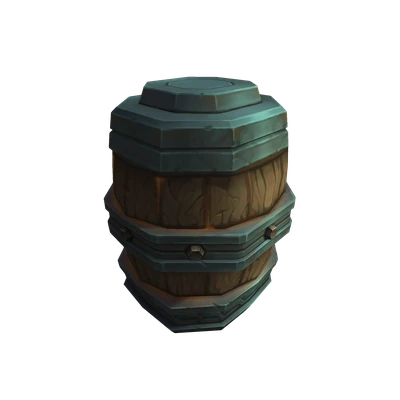 Meadery Storage Barrel — WoW Housing decor
