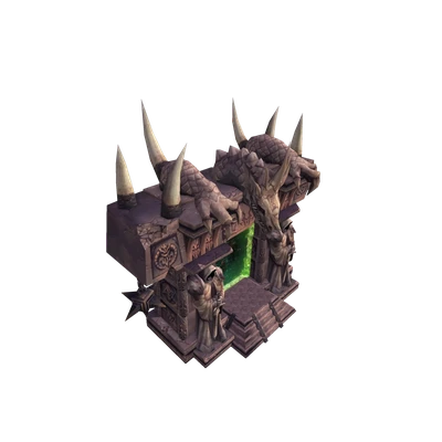 Miniature Replica Dark Portal — WoW Housing decor