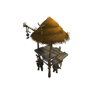 Murloc Driftwood Hut — WoW Housing decor