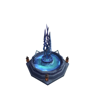 Nightspire Fountain — WoW Housing decor