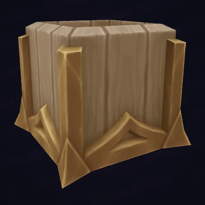 Open Elven Wood Crate