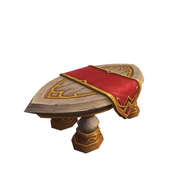 Ornate Lightwood Table