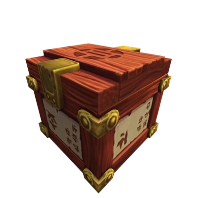 Pandaren Lacquered Crate — WoW Housing decor