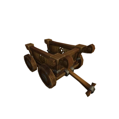 Pandaren Wooden Cart — WoW Housing decor