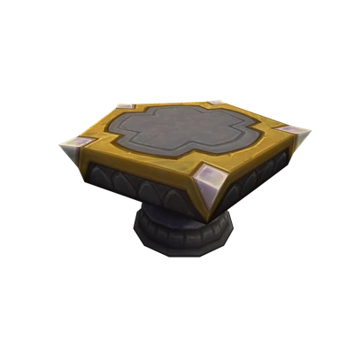 Pentagonal Stone Table