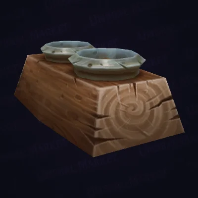 Pet Food and Water Tray
