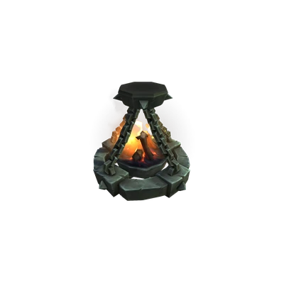 Razorwind Iron Chandelier