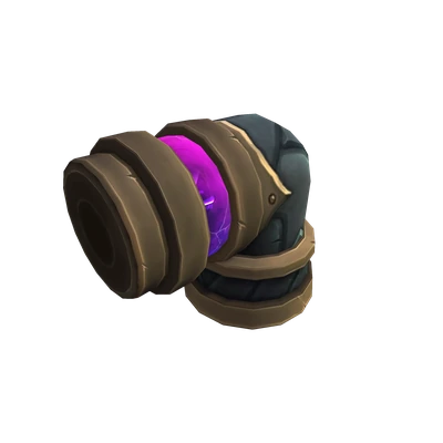 Reinforced Corner Ethereal Pipe Segment — WoW Housing decor