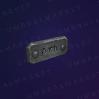 Runed Stone Placard