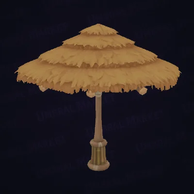Seaside Straw Umbrella