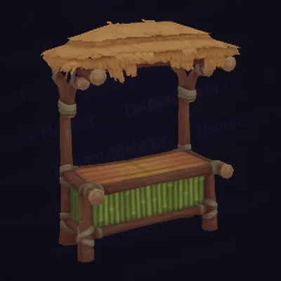 Seaside Tiki Market Stand