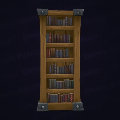 Secretive Bookcase Wall — WoW Housing decor