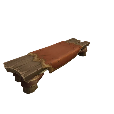 Short Orgrimmar Bench — WoW Housing decor