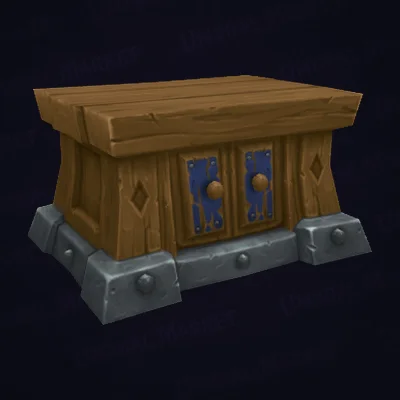 Short Wooden Cabinet — WoW Housing decor