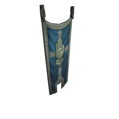 Silver Hand Banner — WoW Housing decor