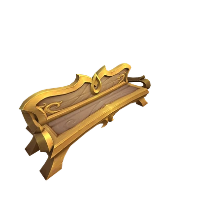 Silvermoon Bench — WoW Housing decor