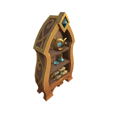 Silvermoon Curio Shelves