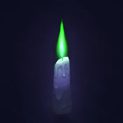 Simple Hallow's End Candle