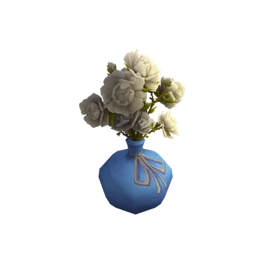 Simply Adorned Vase and Flowers