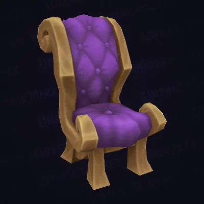 Small Elegant Padded Chair