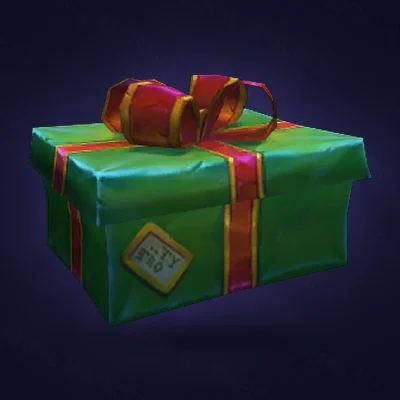 Small Green Wrapped Gift