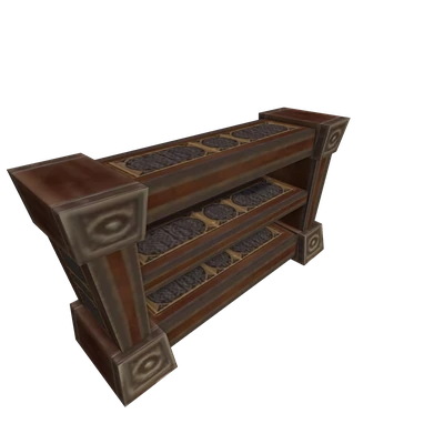 Small Ironforge Bookcase — WoW Housing decor