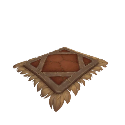 Small Leather Rug