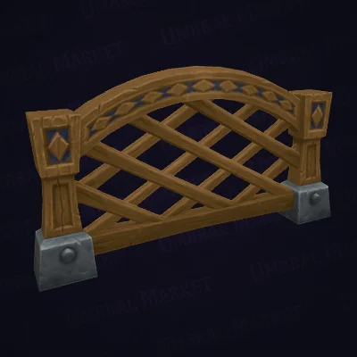 Small Sturdy Wooden Trellis