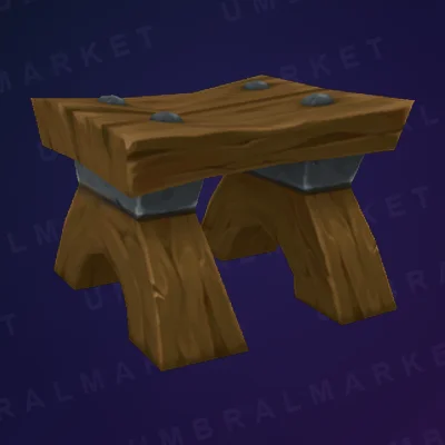 Small Wooden Footstool