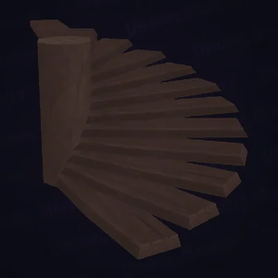 Spiral Wooden Stairs