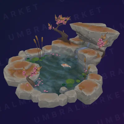 Spring Blossom Pond