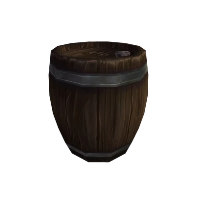 Stoppered Gilnean Barrel — WoW Housing decor