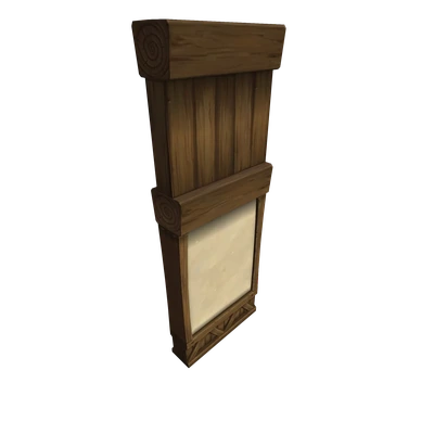 Stormwind Interior Narrow Wall — WoW Housing decor