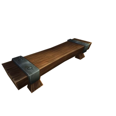 Stormwind Wooden Bench
