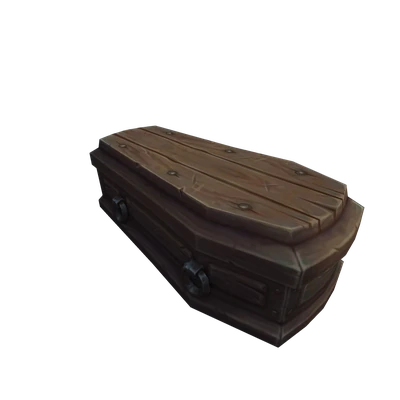Sturdy Wooden Coffin