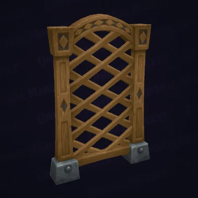 Sturdy Wooden Trellis