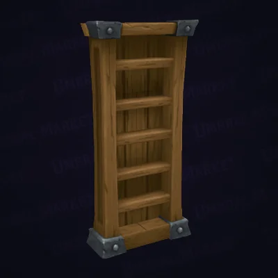 Tall Sturdy Wooden Bookcase