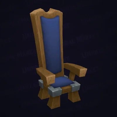 Tall Sturdy Wooden Chair