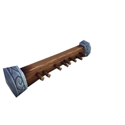 Trueshot Lodge Weapon Rack — WoW Housing decor
