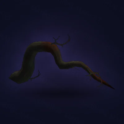 Twisted Crimson Root