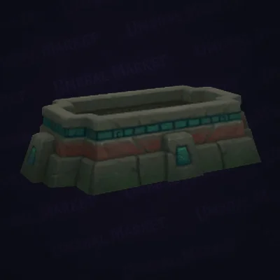 Unearthed Amani Sarcophagus Base